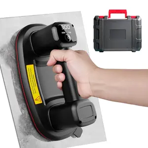 Electric Suction Cup,  Heavy Duty Suction Cup with 2 Brushless Motors, 660lbs/300kg Load Capacity, LCD Display, 4500mAh , 10" Diameter Suction Cups for Glass, Tile, Granite