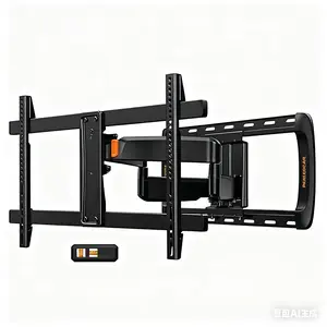 Sliding TV Wall Mount for 42–95 Inch TVs up to 150 lbs, Tool-Free Tilt, Swivel & Extension, Cable Management System, Fits 12"/16"/24" Wood Studs, Max VESA 600x400mm#TikTokShopBlackFriday