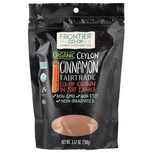 Frontier Co-op Organic Fairtrade Ceylon Cinnamon, 5.57 oz (158 g)