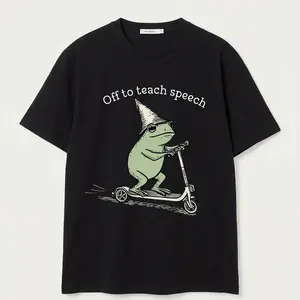 Speech Therapist Shirt SLP Comfort Colors Communication Specialist Your Words Matter Tee Frog Scooter Gift For Speech Language Pathologist