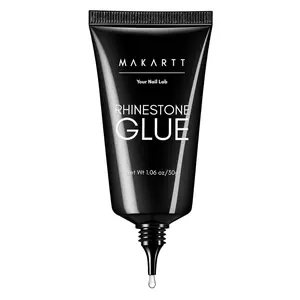 Makartt Rhinestone Glue for Nails: Super Strong Gel Nail Glue for Nail Charms Gems Decorations, 3D Gel Nail Art Bling Jewel Diamonds for Salon & DIY...