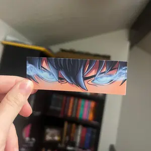 Sung Jin-Woo Sticker, Solo Leveling, Glowing Eyes, Jinwoo, Anime Sticker, Laminated Vinyl Sticker, Solo Leveling Lover Gift