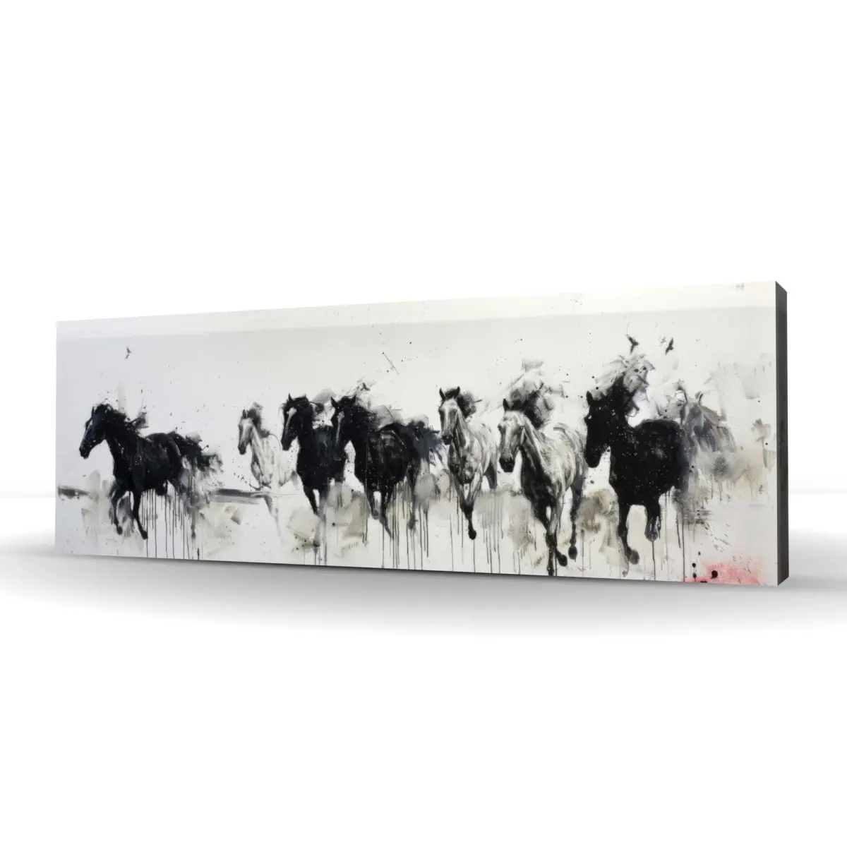 212 MAIN 16x48 in. Artistic Stampede Beige Textured Blend Wall Photo Print - Wall-Mounted Home Decor Accent Piece, Decoration for Living Spaces