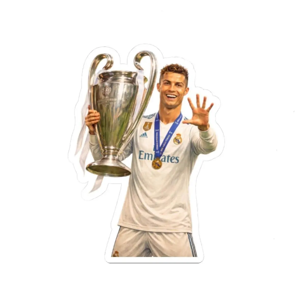Cristiano Ronaldo Stickers | CR7 Football Champion Sticker