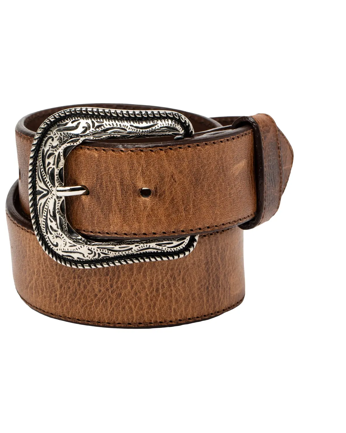 Cody James Men's Men'S Crazy Horse Burnished Leather Belt - Cjf19bt101
