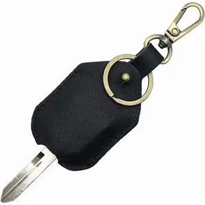 Genuine Leather Key Ring, Key Holder, Key Sleeve For Men,Women, Stylish Key Cover For Broken Key, Key Protector