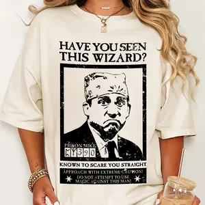 Prison Mike Dangerous Wizard Universal Shirt, Wizard World Shirt, The Office Shirt, Michael Scott Shirt