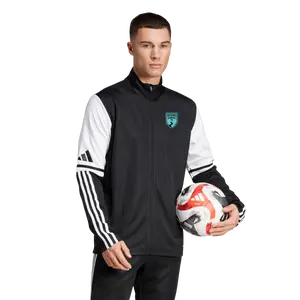 Spring Creek FC 25-27 Squadra 25 Training Jacket - Black