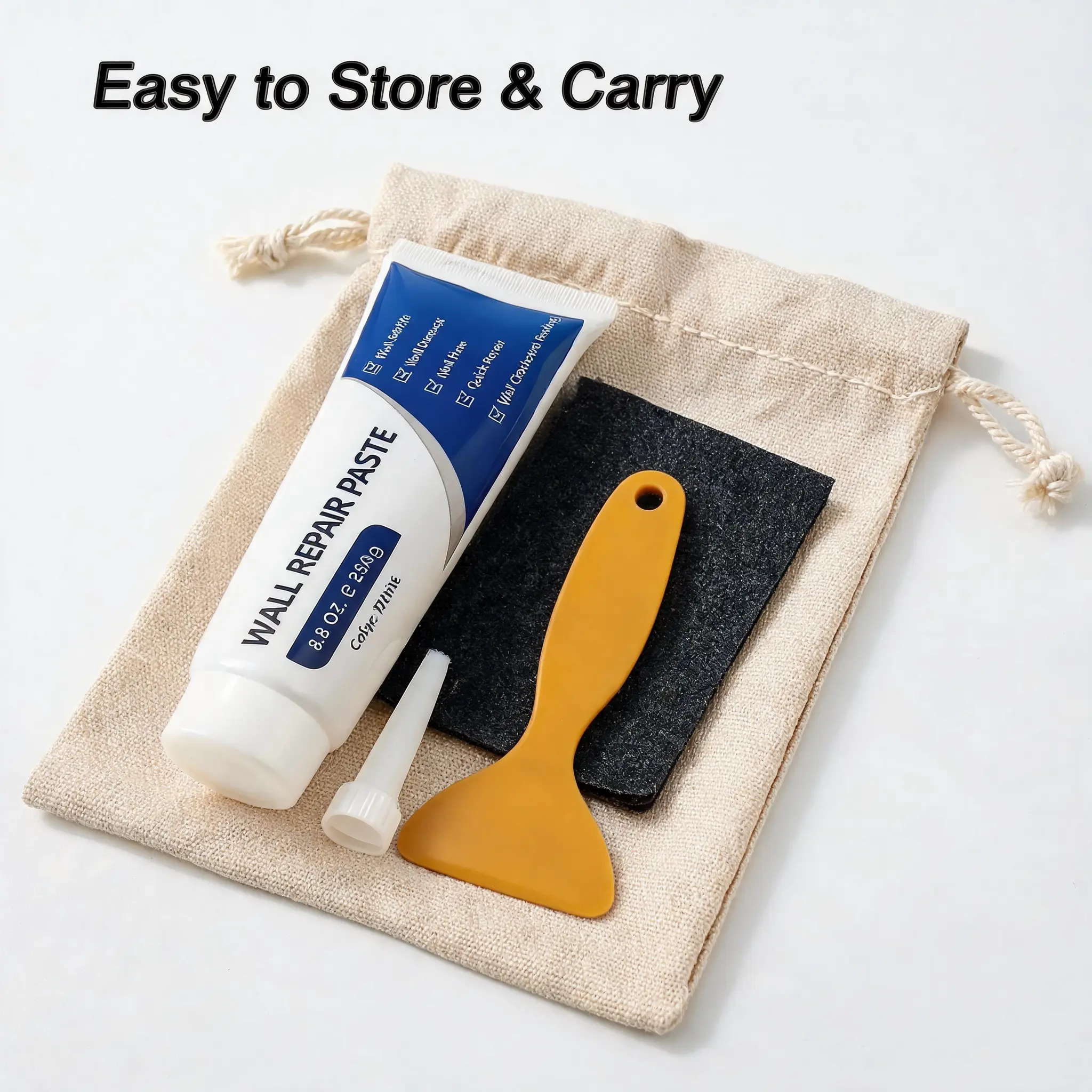 Drywall Patch Repair Kit, Multi-functional Wall Mending Paste with Quick-drying Waterproof Heavy-duty Sealant for Home Renovation, DIY Projects
