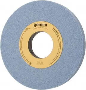 NORTON Type 1 Aluminum Oxide Surface Grinding Wheel - 10" Diam, 3" Hole, 1" Thick, J Hardness, 46 Grit Coarse Grade, 3250 Max RPM, No Recess (66253246885)