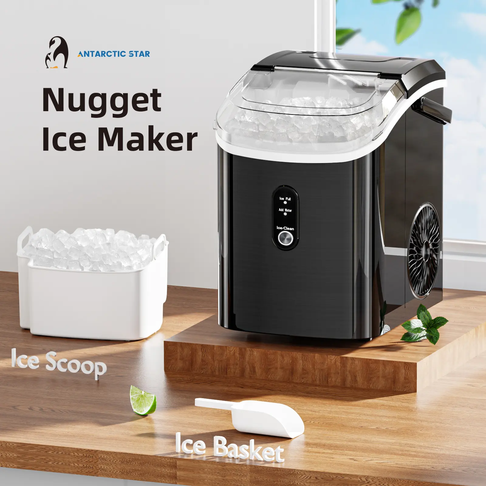 Soft ice（33lbs/day）With handle Black