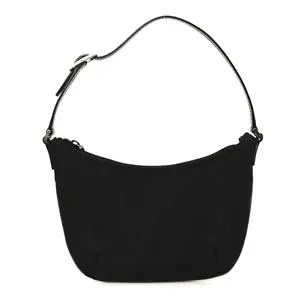 Pre-owned GUCCI Canvas Shoulder Bags Monogram Pochette Black