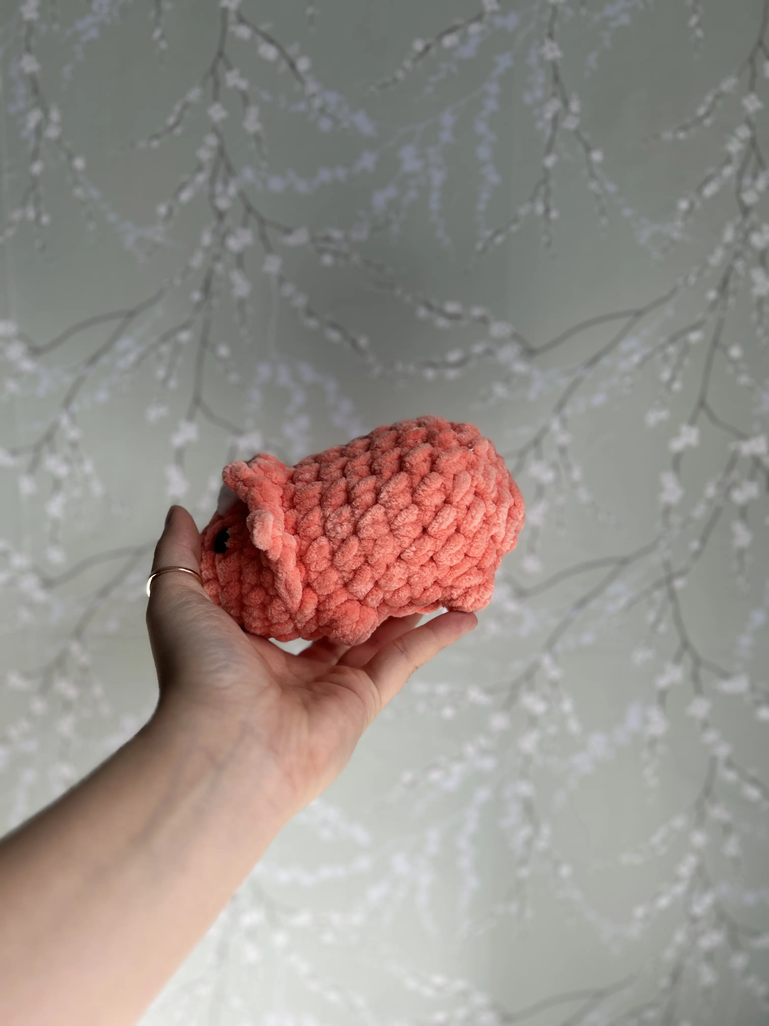 Triceratops Crochet Plushie