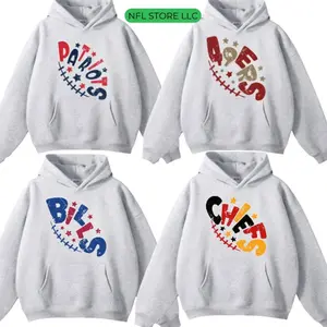 New Retro 90s Football Hoodie, Sport Grey Hometown Teams Shirt Football Retro Sweatshirt, For Women, For Men, Classic T-Shirt All Teams Football, Gifts For Football Fan Sport VQ