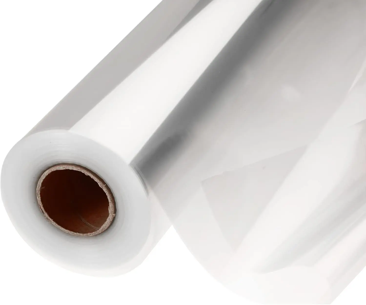 Clear Cellophane Wrap Roll 34.5" Wide x 220 Ft Long, 3 Mil Thick Plastic Transparent Cello Wrapping Paper for Gift Baskets, Flower Bouquets, Large Cellophane Sheets for Arts & Crafts Food Safe