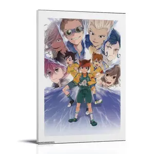 Inazuma-Eleven GO3 Galaxy Poster Posters Music Album Cover Posters Canvas Wall Art High-Resolution Vintage Band & Artist Prints for Room