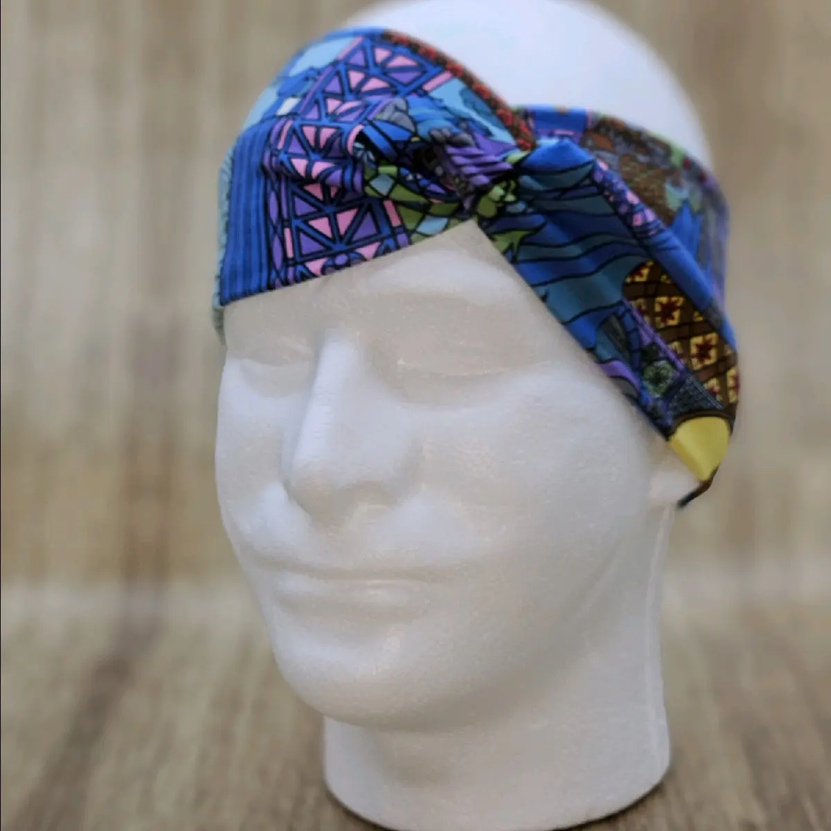 Stained Glass Knit Headband