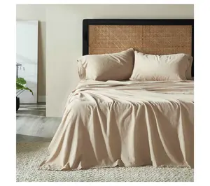 Superior Cotton Linen Blend Sheet Set, Twin/XL