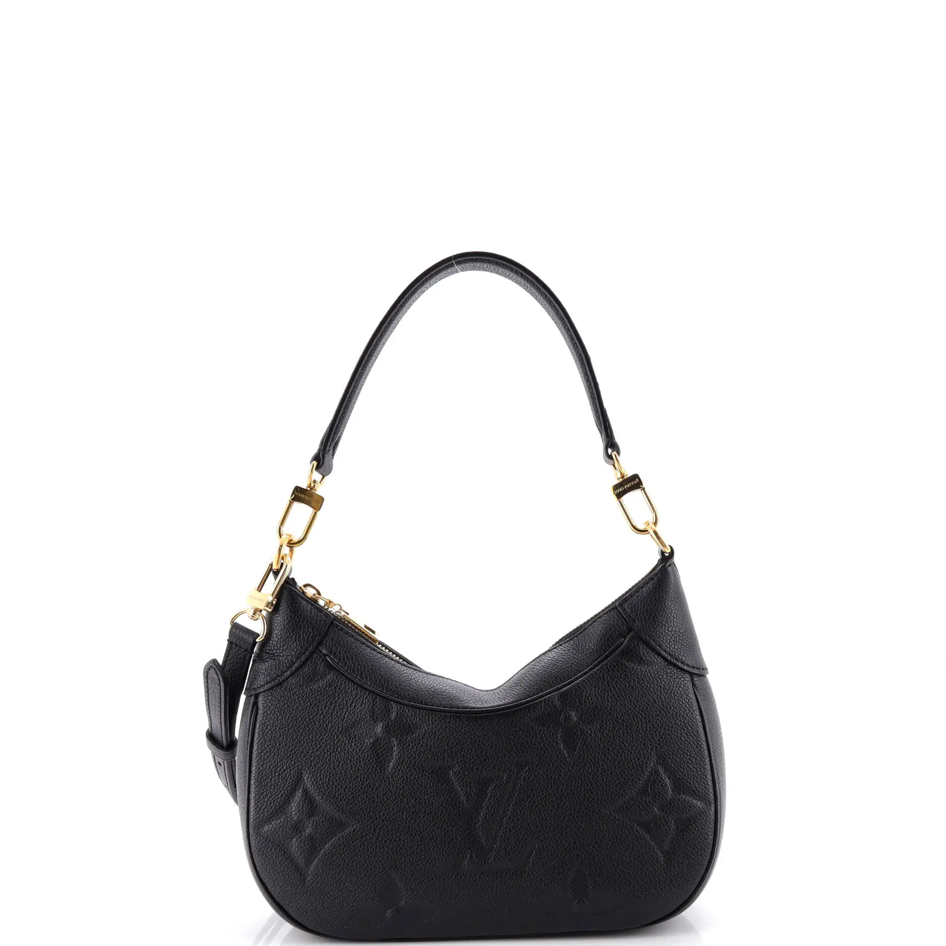 Pre-owned Louis Vuitton Leather Shoulder bags Bagatelle NM Handbag Monogram Empreinte Giant by Rebag