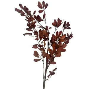 Asian Smilax Leaf Spray - Brown 43” | KS