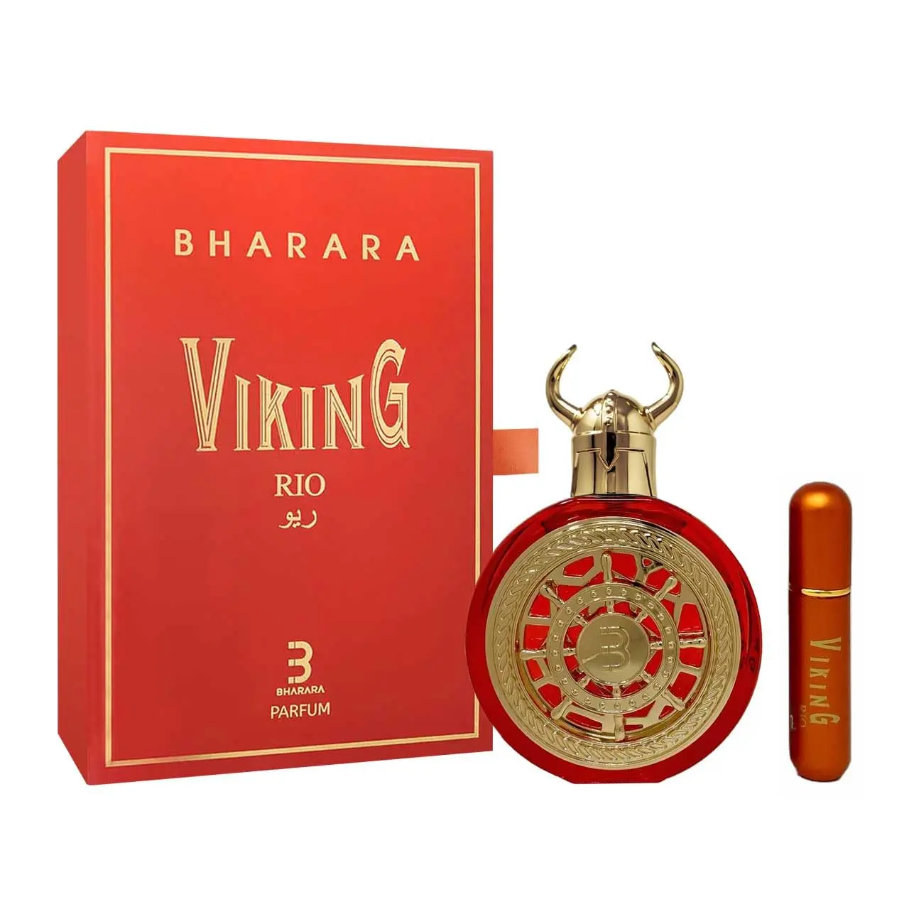 Bharara Viking Rio Unisex Eau de Parfum Spray, 3.4 Fl Oz/100Ml, long-lasting fragrance, the best gift