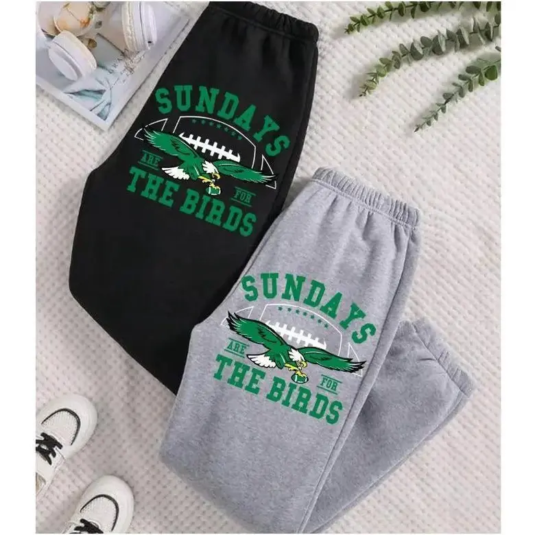 Football Sweatpants, Retro #Philly Pants, Sports Outfit, Football Fan Holiday Gift, #GoEaggggles Pants, #Philadellllllphia