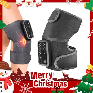 3 in 1 Heated Knee Massager, Rechargeable Heated Knee Warmer with Vibration, Massage Knee Pads for Women & Men, Christmas Gift