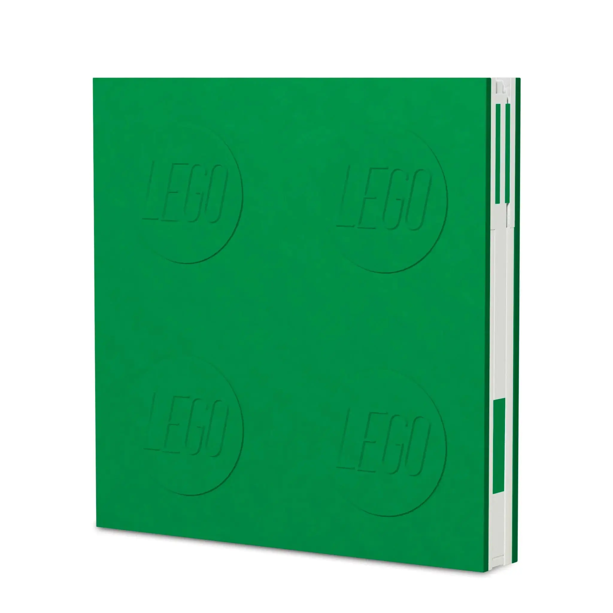 LEGO® Stationery Locking Notebook with Gel Pen - Green (52443)