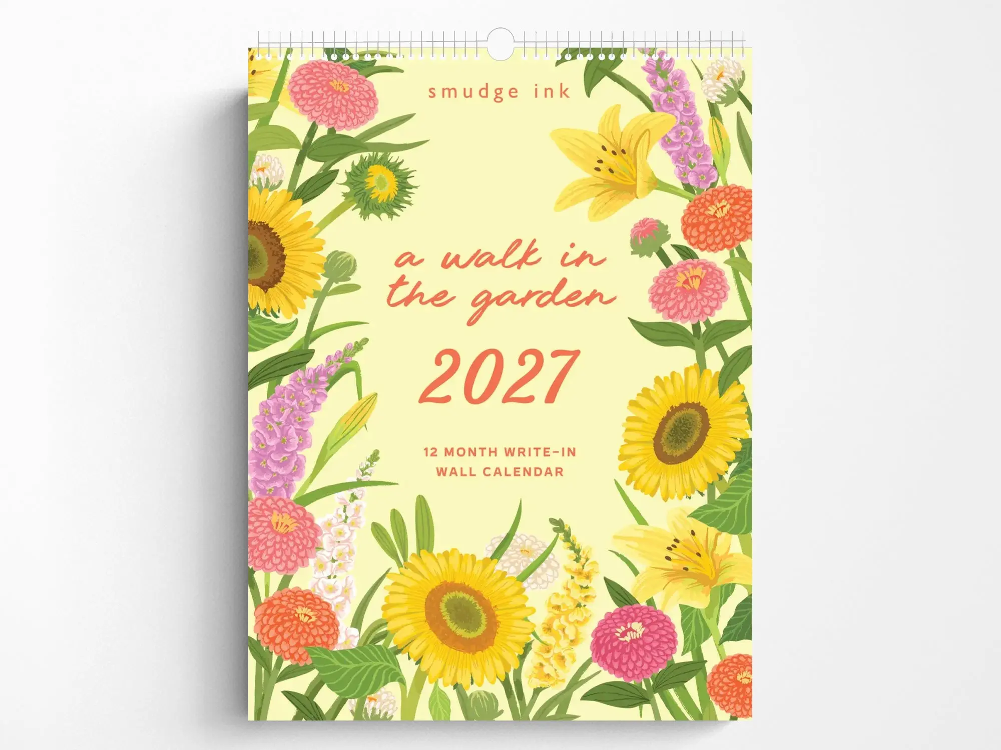 2027 Walk In The Garden Wall Calendar
