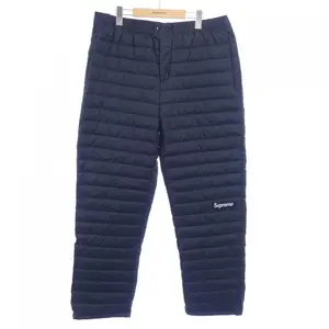Pre-owned Supreme Nylon Small Leather Goods Micro Down Down Pants