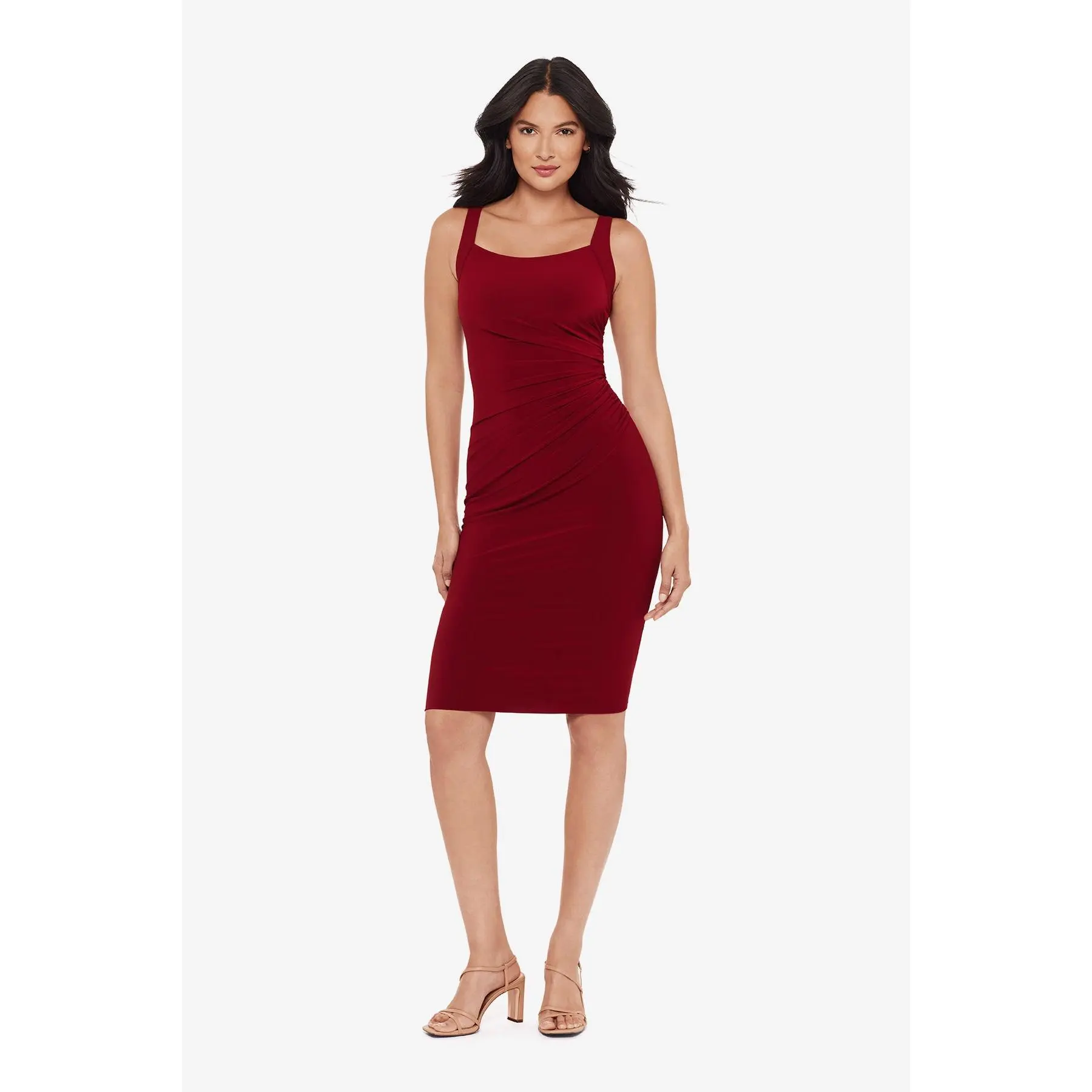 Diva Shaping Dress in Crimson