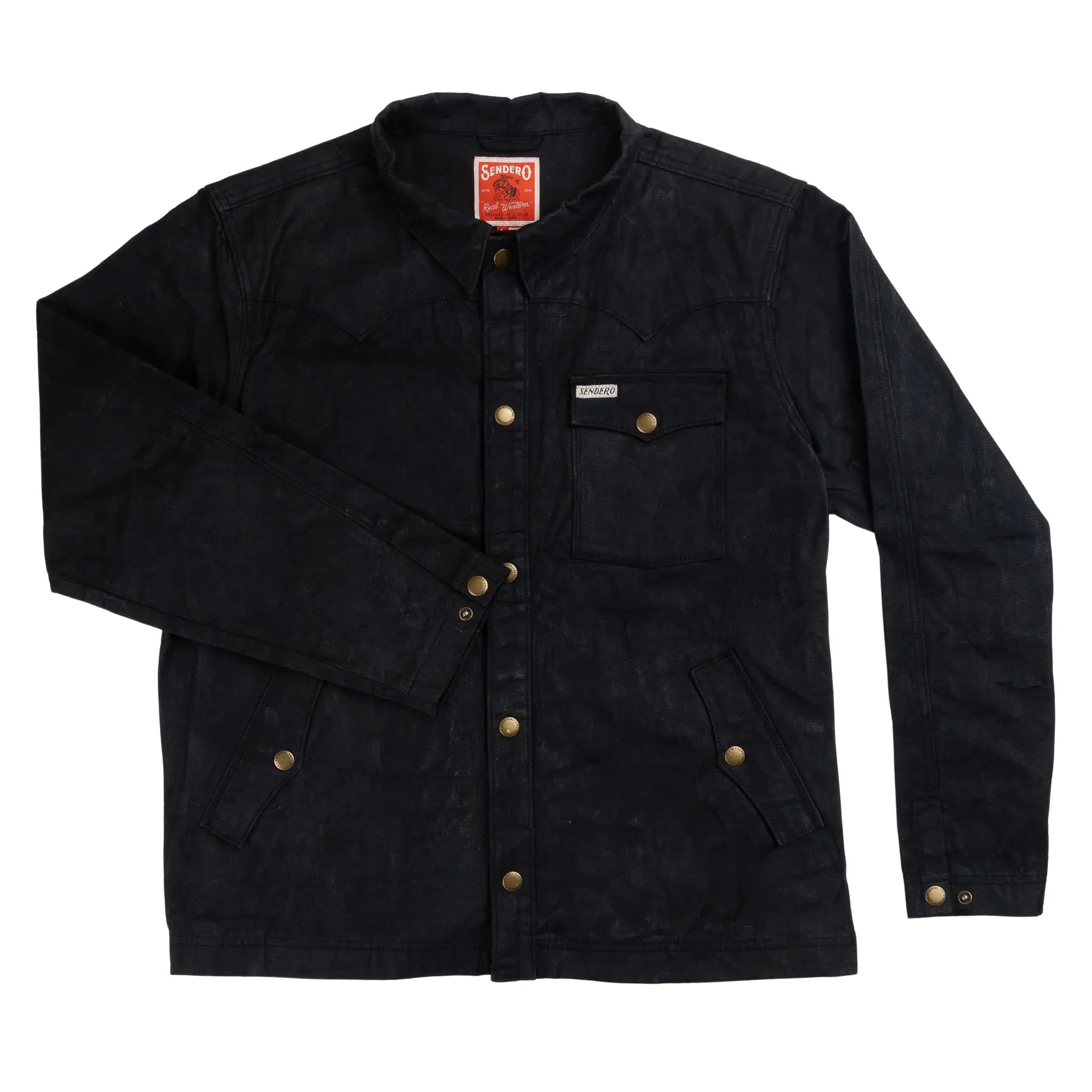 Rancho Waxed Jacket - Black