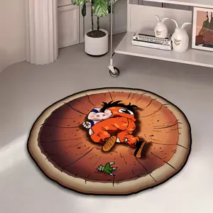 Cool Anime Character Carpet, Anti-Slip Soft Rug for Bedroom, Living Room, Gaming Room, Trendy Design, Comfortable & Durable