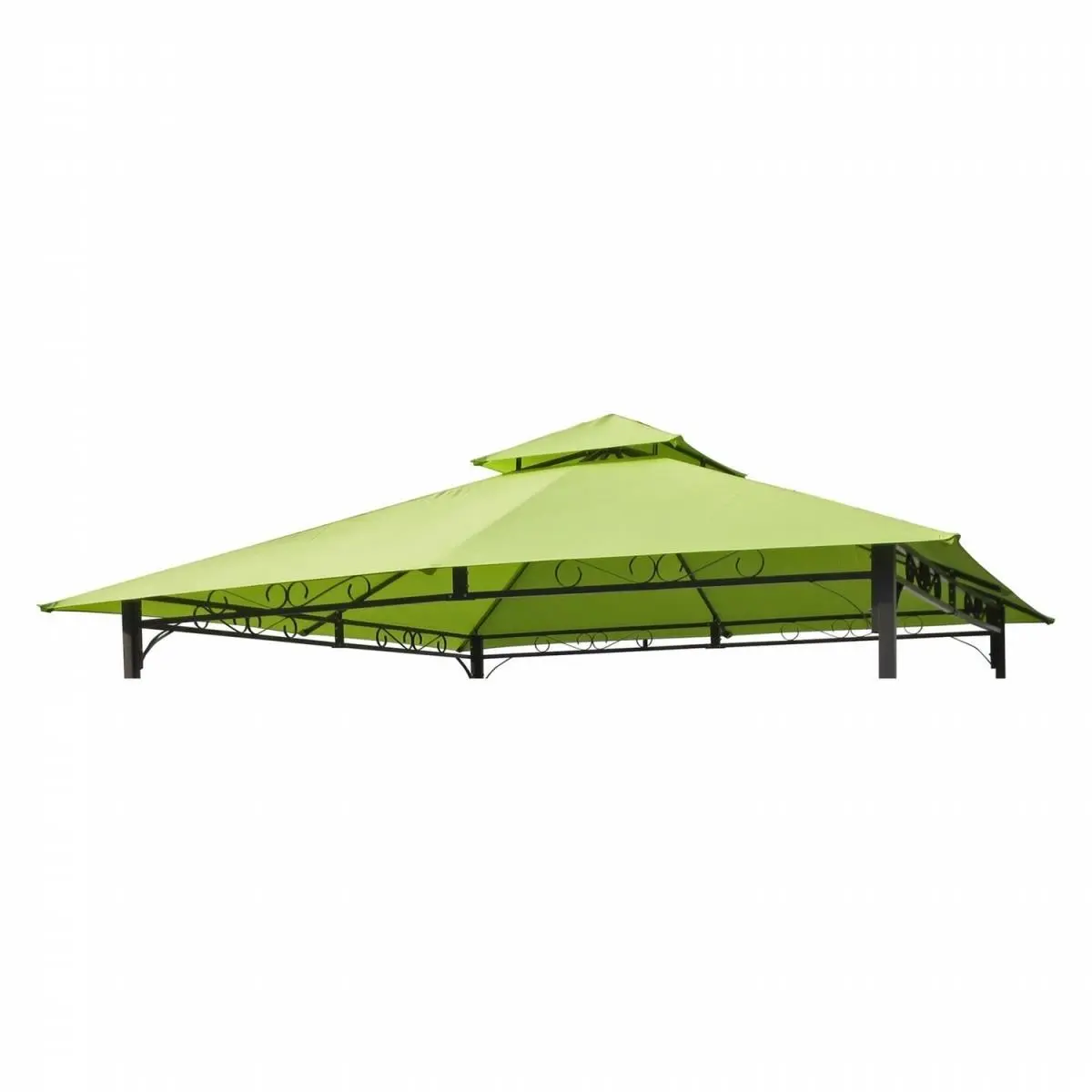 212 MAIN UV-Resistant 10 ft. St. Kitts Gazebo Canopy Replacement Top, Outdoor Furniture Accessory with Slip Corners, Light Green