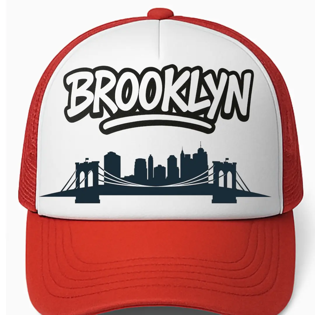 NYC Brooklyn Skyline Hat