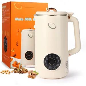 8 in 1 Multi Functional Nut Milk Maker Machine, 34oz(1000ML) Homemade Soy, Almond, Oat, Coconut,  Based and Non Dairy Beverages, With DelayStart/KeepWarm/BoilWater