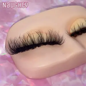 Naughty 17mm Faux Mink Fluffy Full Volume False Eyelashes