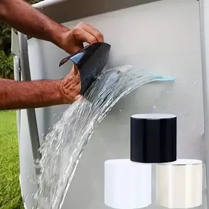Stronger Leak-Proof Tape Roll, Adhesive, Maximum Waterproofness, Super Rubber, Indoor & Outdoor Use, Ideal for Home, RV, Roof, Pipes, Pool, Option