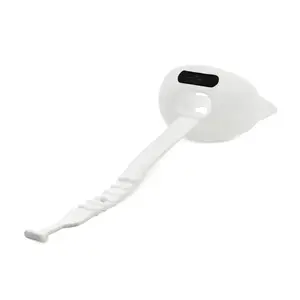 Oxygen Lip Protector Mouth Guard with Connected Strap, Football and Sports Gear, Maximum Oxygen Supply, Mouthpiece Fits With or Without Braces - One Size, White