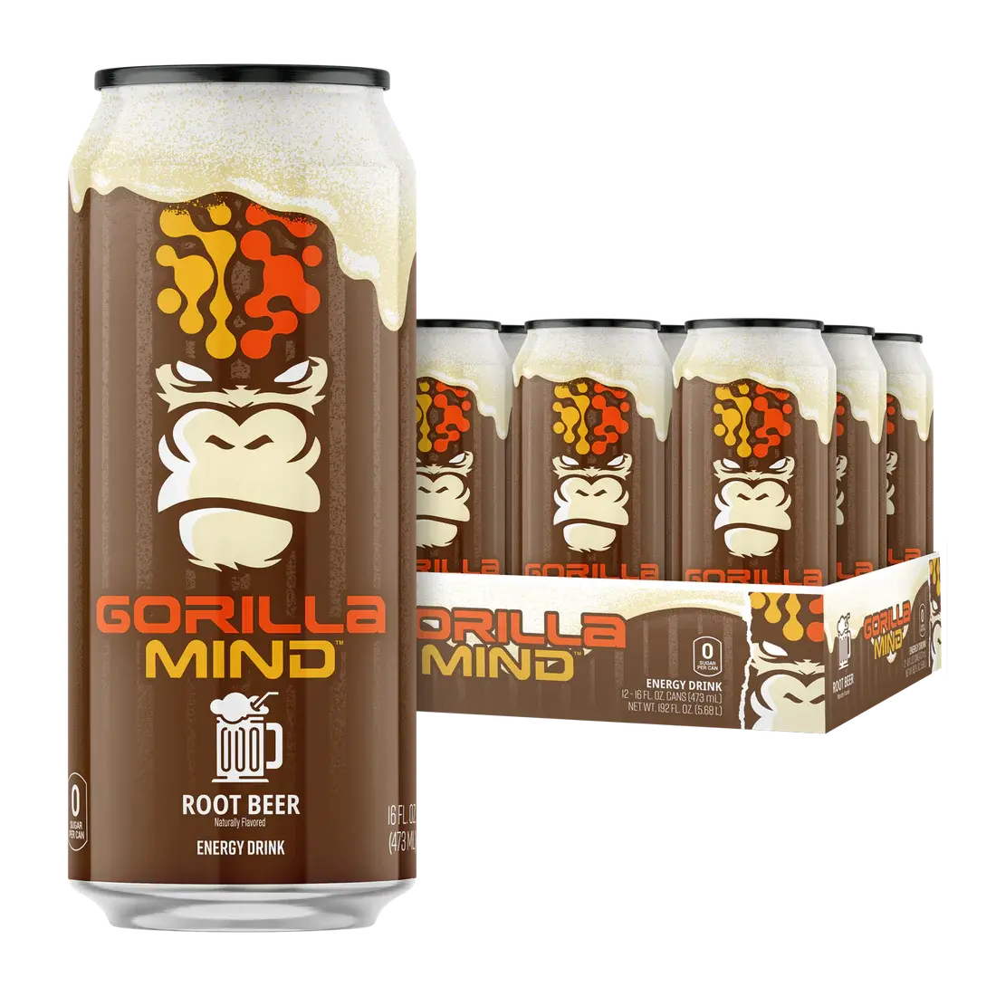 Gorilla Mind Energy Drink - 12 Pack