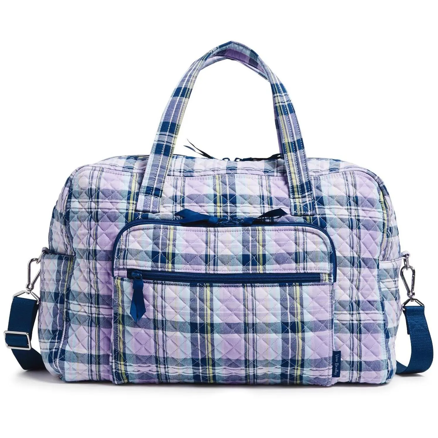 Vera Bradley Printed Recycled Cotton Weekender Travel Bag Vera Bradley Printed Recycled Cotton Weekender Travel Bag