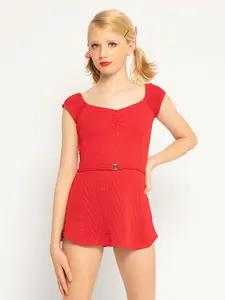 Simone Dress Knit Red Kids RTW