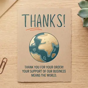 [Thank you] Greeting Card