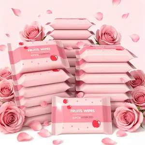 20 packs of wet wipes, individually wrapped, easy to carry, clean and remove dirt, affordable price, a must-have for girls when going out!