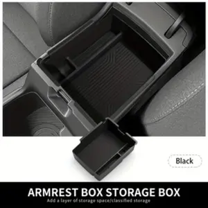 Kia K4 Center Console Armrest Storage Box Tray, Organizer Insert for Lx/lxs/ex/gt-Line/turbo, 1pc Dashboard Accessory