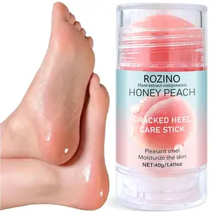 honey peach hand and foot chap care stick with honey peach essence, Moisturize and hydrate, quickly repair dry and cracked skin, restore softness and smoothness to hands and feet, and enjoy peach like care at all times, Intensive Foot Care #TOP PICKS
