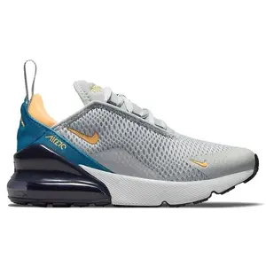 Nike Air Max 270 Grey Fog Midnight Navy (PS) (kids) by StockX
