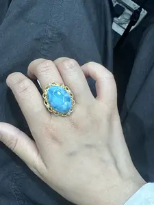 Rose(9177)gc.Larimar ring