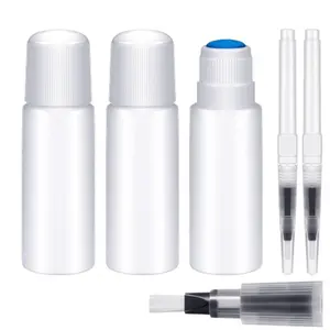 6Pack Pencil Style Envelope Moistener, Letter Sealer Envelope & Stamp Moisteners with Nylon Brush Head Envelope Licker Tool Mailing Moistener Wetter Roller for Office Classroom(Clear) - Home Improvement.