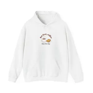 coffee first butter toast hoodie | kawaii kitchen, breakfast art